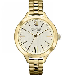 Caravelle New York Ladies' Goldtone Watch